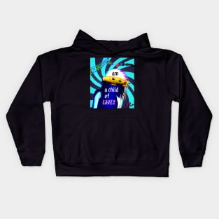 Child of laser Kids Hoodie